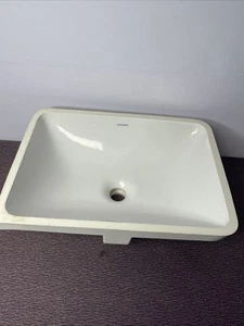 Lavabo de baño Duravit Starck 3 en cerámica blanca Welss nuevo - Imagen 1 de 12