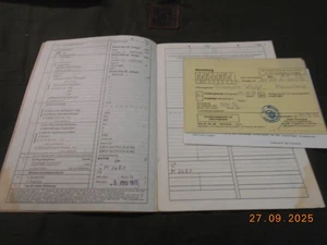 Carta Coche Cartón Carta Vehículo Mercedes Daimler Benz 250/8 de 1971 - Imagen 1 de 5