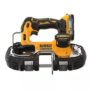 DEWALT ATOMIC 20V MAX Lithium-Ion Cordless 1-1/4 in. Bandsaw Kit (Bat+C DCS377E1 - Picture 1 of 22