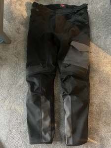 Dainese Tonale D-Dry® XT Laminated Waterproof Motorcycle Trousers Size 52 (34"w) - Picture 1 of 8