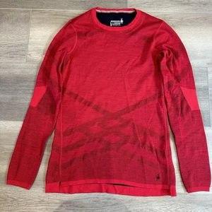 Smartwool Damen Intraknit 200 Thermo Merinowolle Base Layer Rot Größe L - Bild 1 von 7