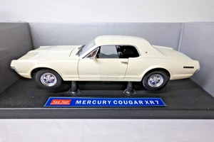 Sun Star 1542 White 1967 Mercury Cougar XR7 Classic Models 1:18 Scale - Picture 1 of 13