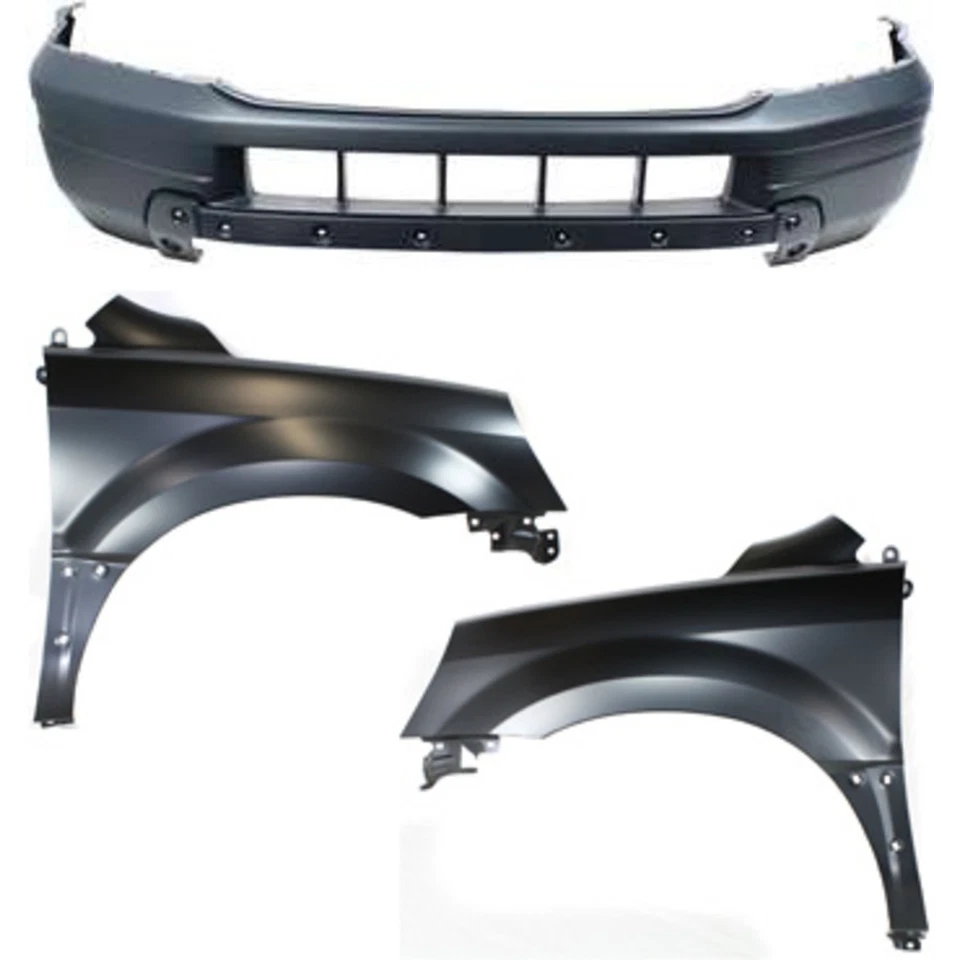 New Set of 3 Auto Body Repairs Front for Honda Pilot 2003-2005 - Image 1 of 4