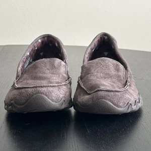 Skechers Relaxed Fit braune Damen-Wildlederhalbschuhe Größe 10 luftgekühlter Memory Foam - Bild 1 von 10