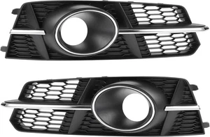 Pair Fog Light Grilles fits Audi A6 C7 S7 2016-2018 4G0807681AG 4G0807682AG - Bild 1 von 13