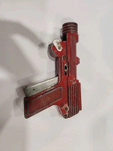 Super NU-MATIC JR LMCO Red Metal Cap Gun Antique/Vintage - Picture 1 of 7