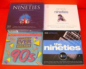 Nineties Compilation 14 CD 90s Box Set Lot Rock Roll Pop Rap Hip Hop Dance RARE! - Picture 1 of 2