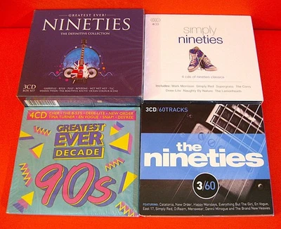 Nineties Compilation 14 CD 90s Box Set Lot Rock Roll Pop Rap Hip Hop Dance RARE! - Image 1 of 2
