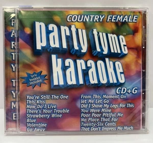 Party Tyme Karaoke Country Hits Female (CD+G) 16-songs Shania Twain Yearwood New - Bild 1 von 4