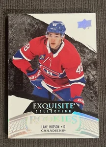 2024-25 Upper Deck Black Diamond Exquisite Collection Rookies Lane Hutson /399 - Bild 1 von 2