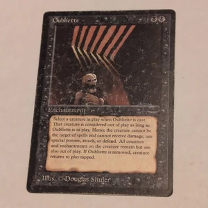 Magic the Gathering MTG Oubliette Arabian Nights MP Moderately Played - Picture 1 of 8