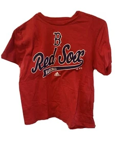 Adidas Youth L Large 14-16 Boston Red Sox T-shirt - Picture 1 of 4