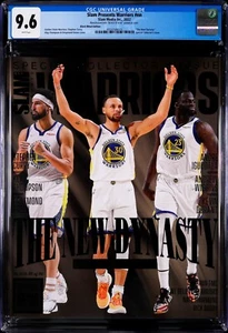 SLAM Magazine WARRIORS CGC 9.6 BLACK METAL Stephen Curry Klay Draymond - Picture 1 of 4