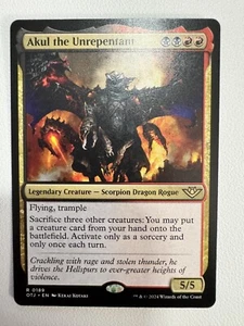Akul the Unrepentant (NM Non-Foil) OTJ-0189 Rare MTG - Picture 1 of 4
