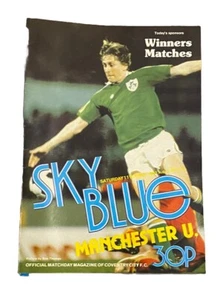 COVENTRY CITY V MANCHESTER UNITED - DIVISION ONE- 11/4/1981 - Picture 1 of 1