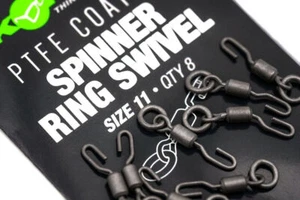 Anillo giratorio recubierto de PTFE Korda - talla 11 - Imagen 1 de 1