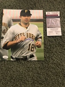 Neil Walker signed autographed photo Pittsburgh Pirates JSA - Picture 1 of 1