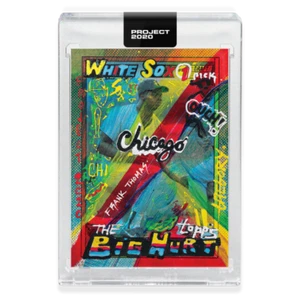 2020 TOPPS PROJECT 2020 #174 FRANK THOMAS - BY GREGORY SIFF - Picture 1 of 2