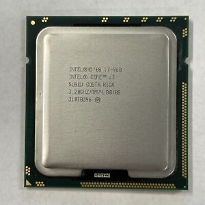 Intel Core i7-960 CPU 3.2 GHz 8M Cache Socket 1366 Bloomfield Processor SLBEU