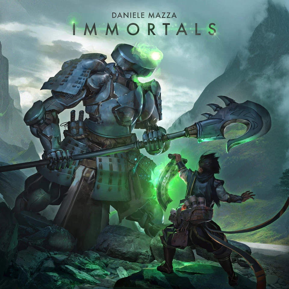 DANIELE MAZZA - Immortals CD 2021 Digipak Epic Cinematic Filmscore Ancient Bards - Bild 1 von 1