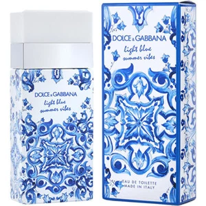 Dolce & Gabbana Light Blue Summer Vibes Woman Eau De Toilette 100ml - Picture 1 of 4