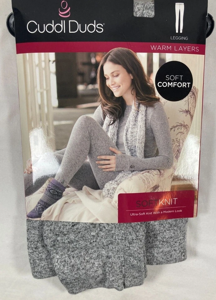 NWT Women's Cuddl Duds Softknit Legging assorted sizes & colors - Image 1 of 1