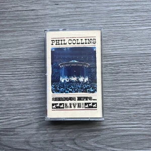 Phil Collins Serious Hits Live! Audio Cassette 1990 Tested & Working - Picture 1 of 4