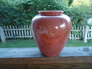Vintage West German 504-20 W.GERMANY Scheurich Marbelized Glossy Mauve Vase - Picture 1 of 4