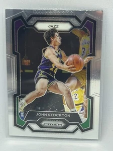 John Stockton 2023-24 Panini Prizm Basketball Nr. 198 - Bild 1 von 2