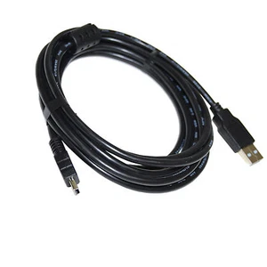 Extra Long 10ft USB to Mini USB Cable for JVC GC GR GZ Series Camcorder - Picture 1 of 3