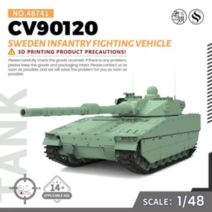 SSMODEL 741 1/48 Militär Modellbausatz Schweden CV90120 Infanterie Kampffahrzeug - Bild 1 von 5