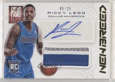 2013-14 Elite New Breed Materials Signatures Prime /25 Ricky Ledo Rookie Auto RC