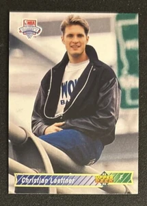 1992-93 Upper Deck Christian Laettner Rookie Card RC #3 Timberwolves Forward VG - Picture 1 of 2