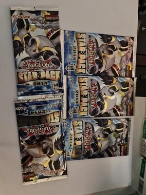 Cinque Bustine Yu-gi-oh! star pack 2014 - Immagine 1 di 2