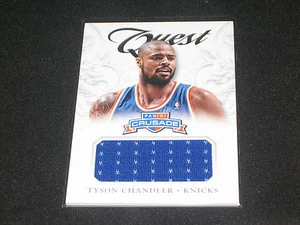 TYSON CHANDLER QUEST 2013 PANINI CERTIFIED GAME USED JERSEY BASKETBALL CARD - Bild 1 von 2