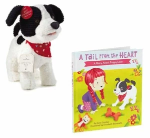 A TAIL FROM THE HEART ~ Hallmark Hardcover Book & Plush ~ Free Ship - Imagen 1 de 3
