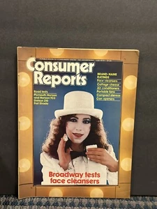 1979 Juli Consumer Reports Magazine, Broadway-Tests Gesichtsreiniger (MH610) - Bild 1 von 2