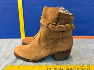 Pikolinos Brown Suede Leather Side Zip Up Ankle Boots Women's size 40 - Picture 1 of 14