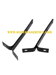 VW MAGGIOLINO BEETLE FINO -7.67 - STAFFE PARAURTI POST BUMPER BRACKETS REAR - Imagen 1 de 1