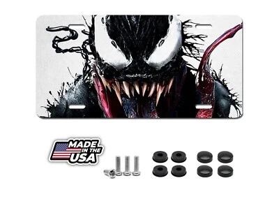 Venom Marvel Spiderman Comic Movie HOT License Plate Auto Truck Car Tag - Image 1 of 4
