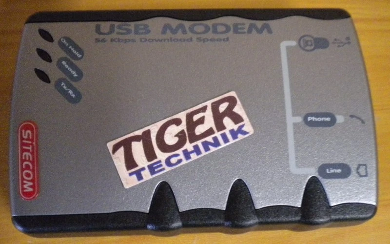 Sitecom USB Modem 56 Kbps Download Speed DC-009 v2* nw524 - Bild 1 von 2