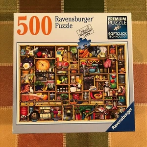 Armario de cocina rompecabezas Ravensburger 500 piezas 2014 Colin Thompson #81911 - Imagen 1 de 5