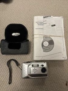 Sanyo LCD Digital Camera Vpc-sx560 - Tested - With Case And Manual - Picture 1 of 10