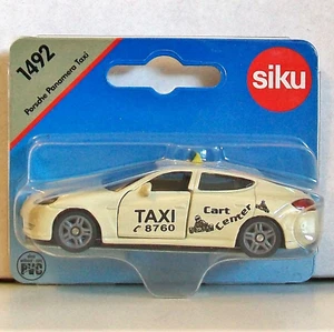 SIKU 1492 Miniature PORSCHE PANAMERA TAXI 8cm Long - Picture 1 of 1
