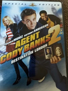 Agent Cody Banks 2: Destination London (DVD, 2004) Special Edition Frankie Muniz - Foto 1 di 2