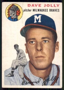 1954 Topps #188 Dave Jolly - Picture 1 of 2