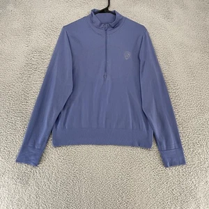 Lululemon Pullover Womens 8 Blue Swiftly Tech 1/2 Zip Relaxed Running Athletic - Picture 1 of 12