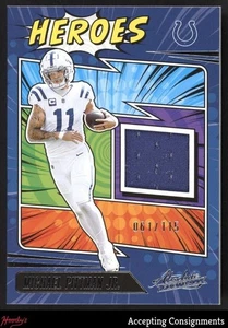 2025 Absolute Heroes Memorabilia #25 Michael Pittman Jr. JERSEY RELIC 061/115 - Picture 1 of 2