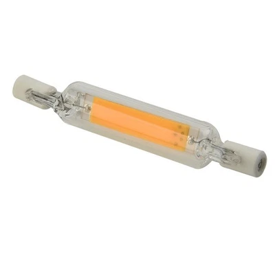 COB R7s LED Glass Tube 5W 78mm/9W 118mm Dimmable Long lasting Halogen Solution - Image 1 of 4