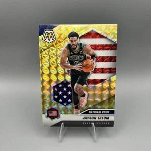 2020-21 Panini Mosaic National Pride Reactive Yellow Prizm Jayson Tatum #254 - Picture 1 of 2